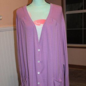 Nwt: Ulla Popkin Lite Weight Lavander Jacket